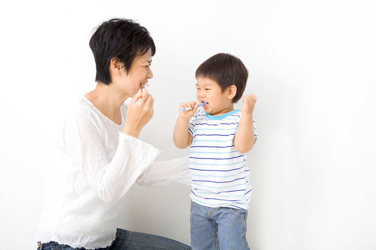 歯を守ることの大切さを、お子さんにも伝えて欲しい